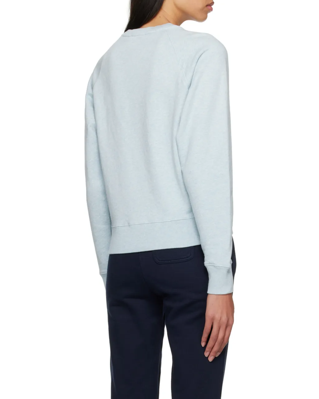 Fox Embroidered Crewneck Sweatshirt
