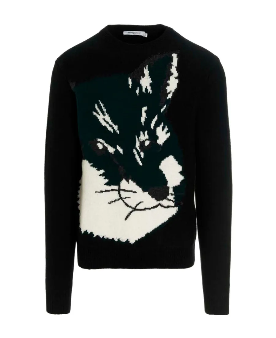 Fox Head Jacquard Jumper