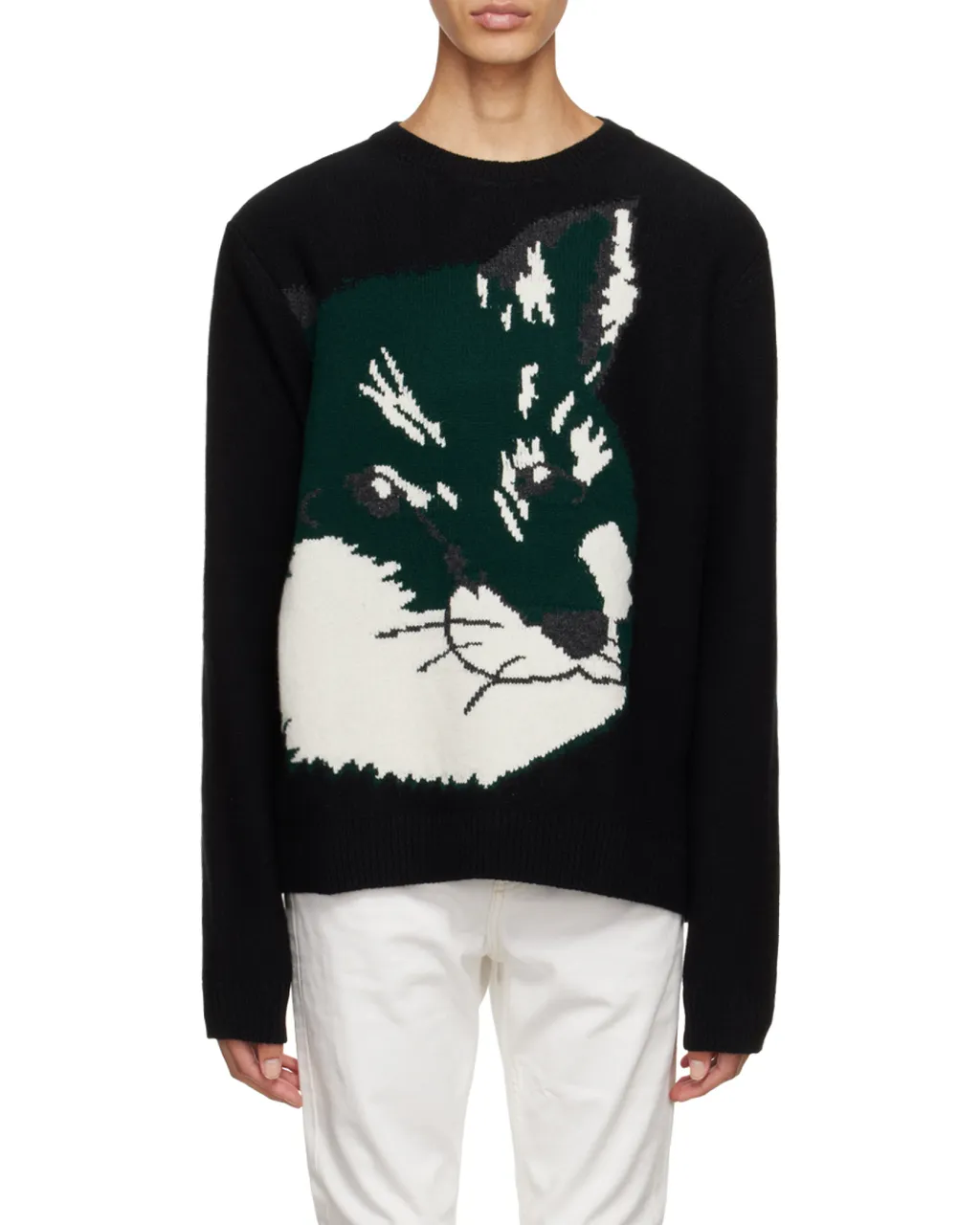 Fox Head Jacquard Jumper