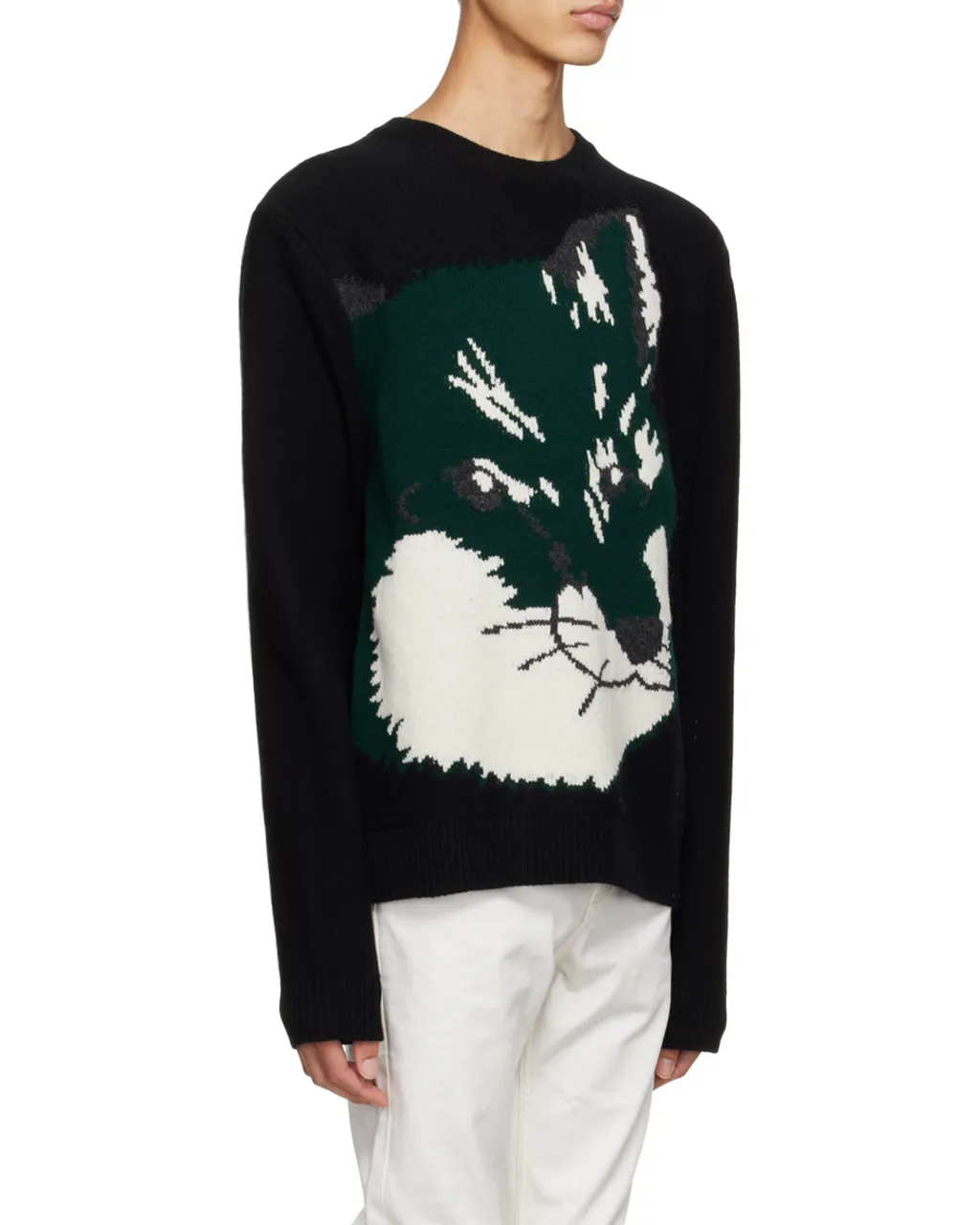 Fox Head Jacquard Jumper