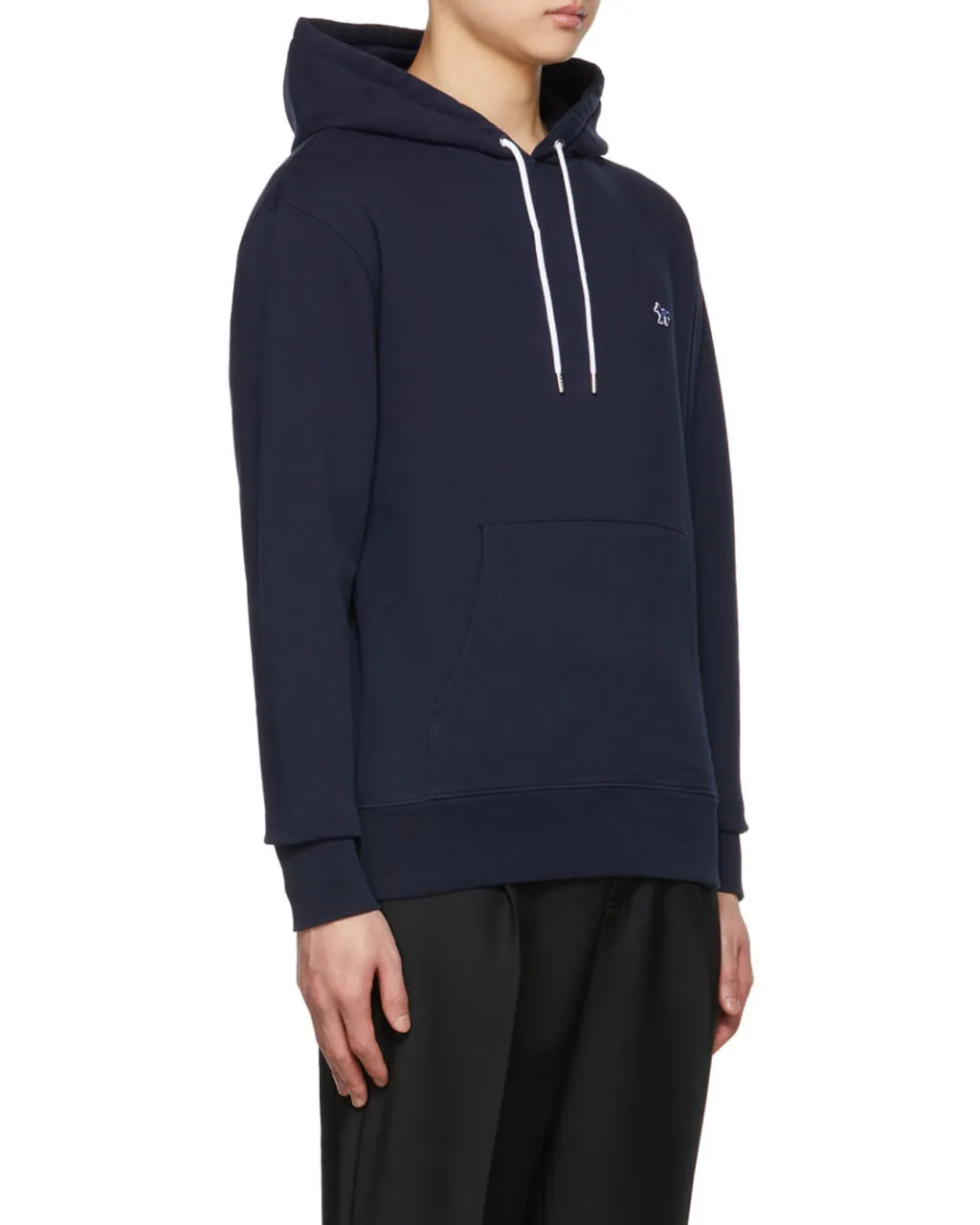 Fox Patch-Detail Hoodie