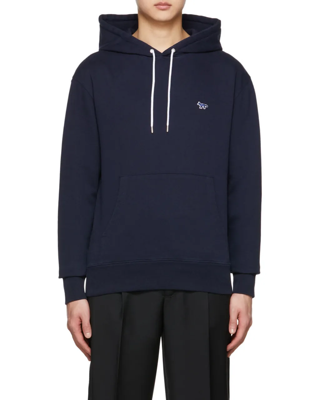 Fox Patch-Detail Hoodie