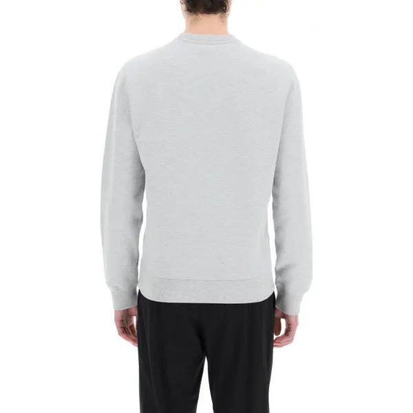 Round Collar Long-Sleeved Pullover Sweater
