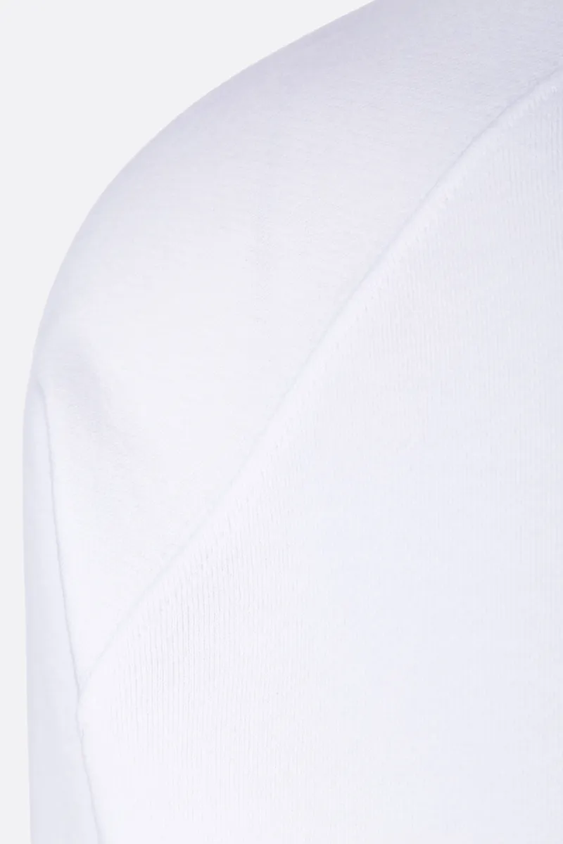 Fox Head-Embroidered Crew-Neck Sweatshirt