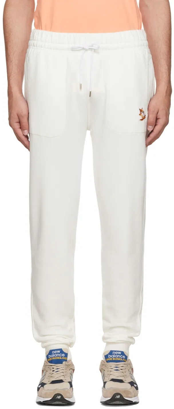 Logo Patch Drawstring Track Pants