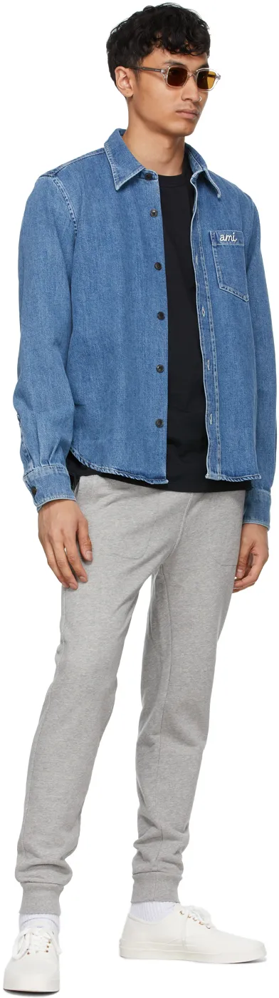 Draw-Cord Strap Sweatpants