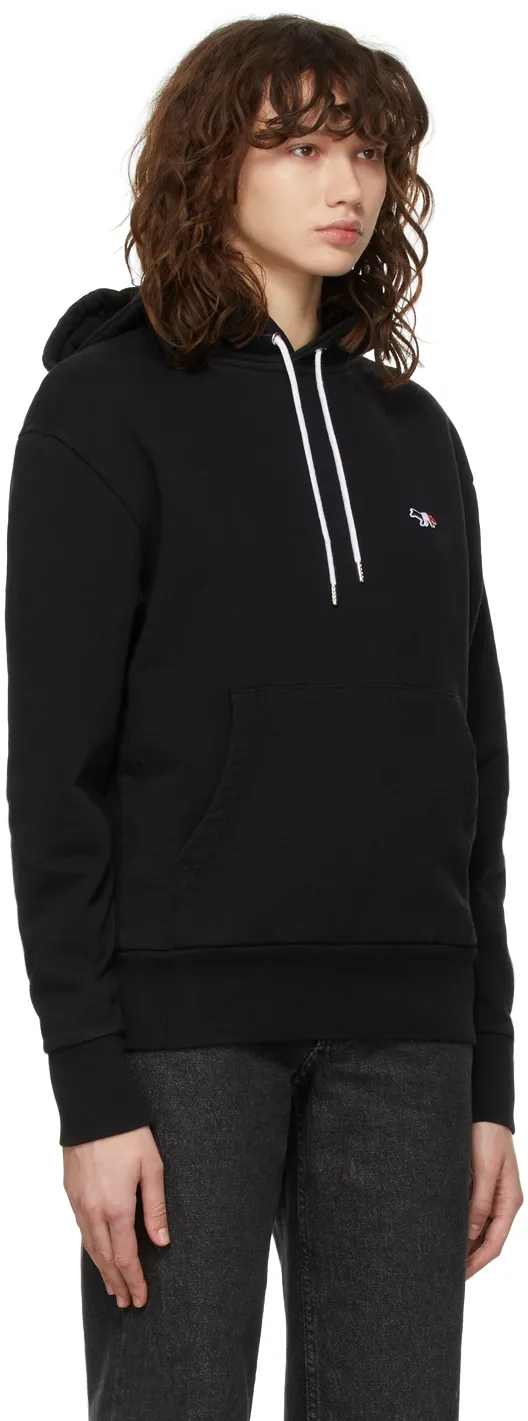 Tricolor Fox Patch Hoodie