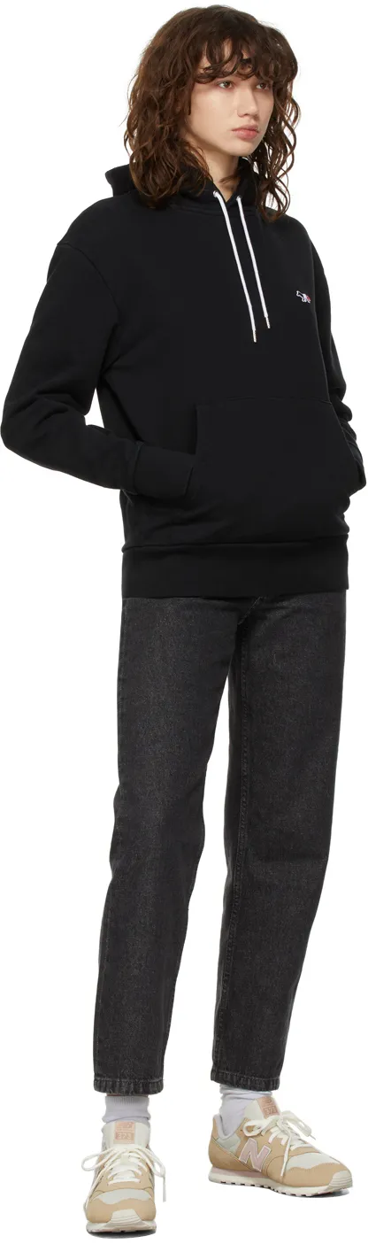 Tricolor Fox Patch Hoodie