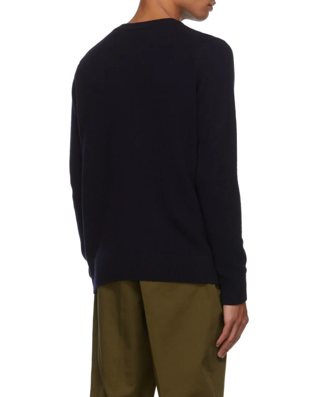 Baby Fox Patch Cosy R-Neck Pullover