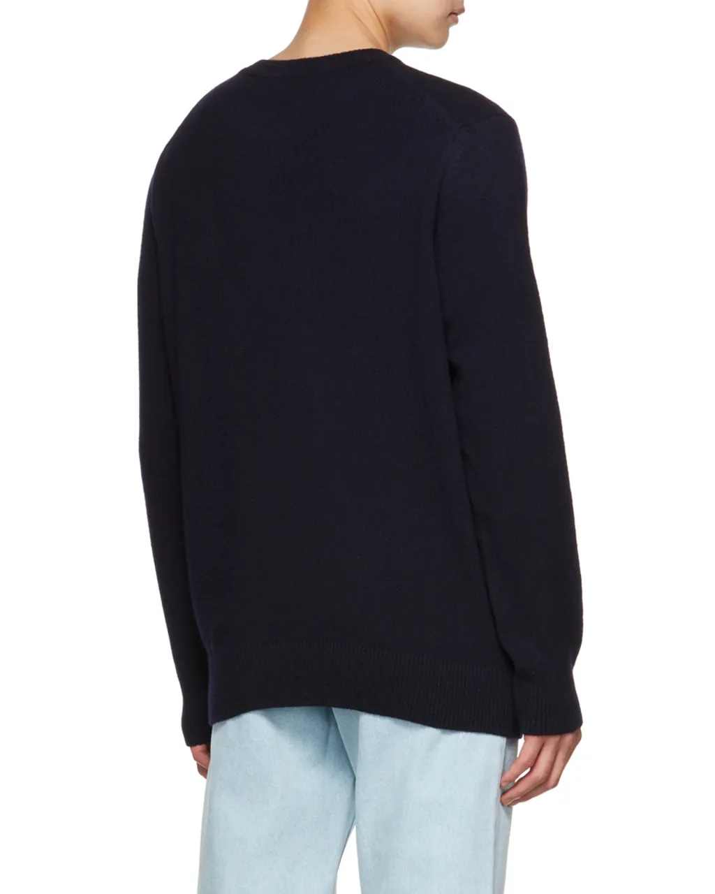 Baby Fox Patch Cosy R-Neck Pullover
