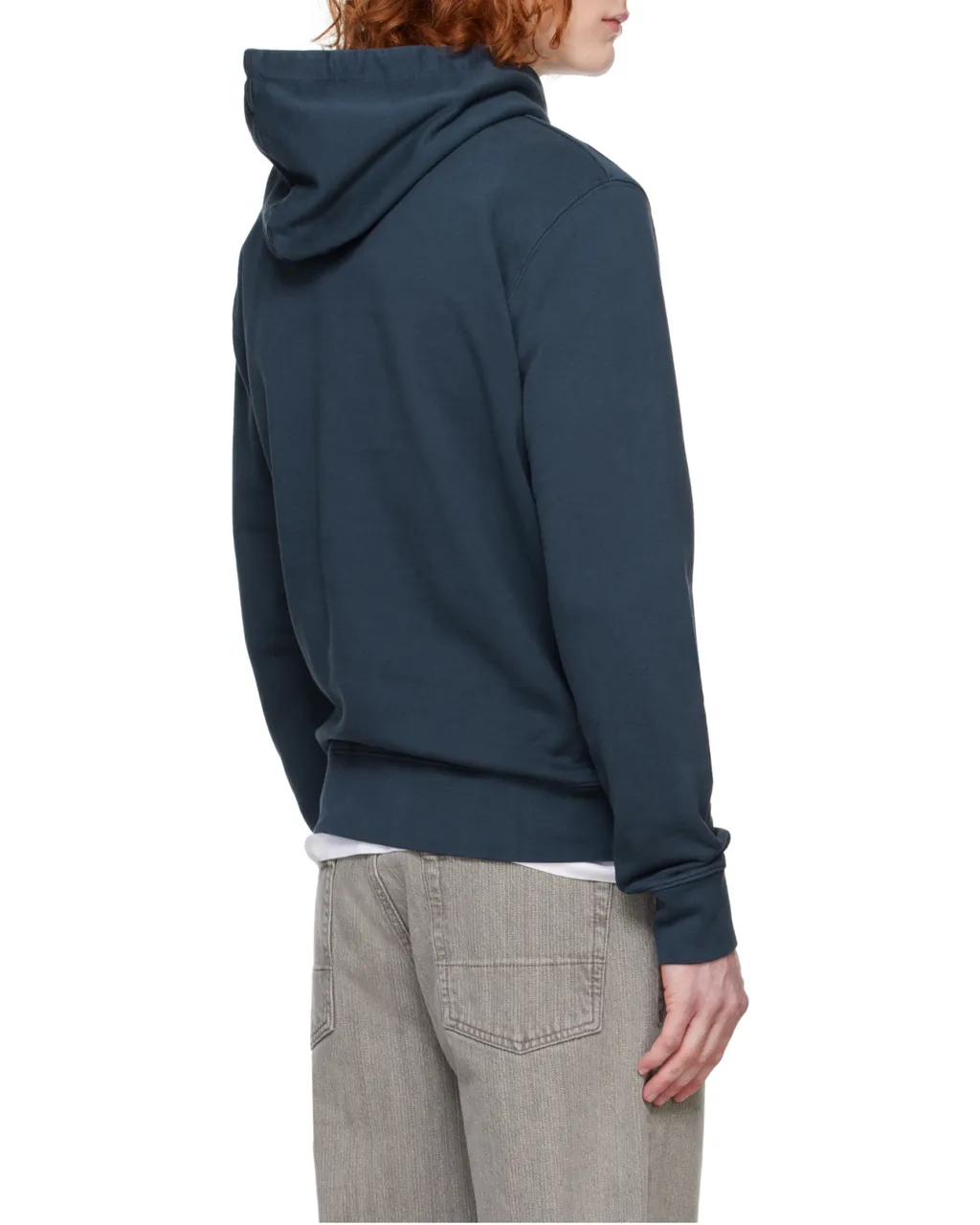Bold Fox Head Patch Drawstring Hoodie