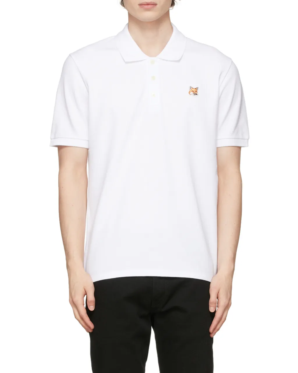 Fox-Patch Polo Shirt