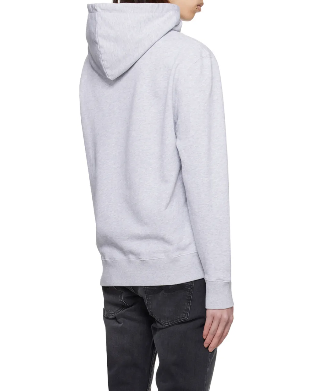 Fox Head Patch Drawstring Hoodie