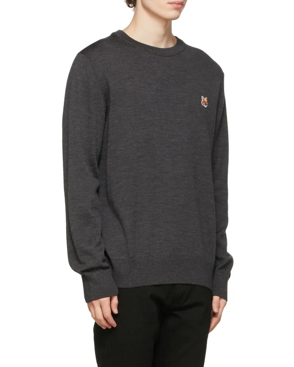 Fox Head Patch Long-Sleeved Jumper