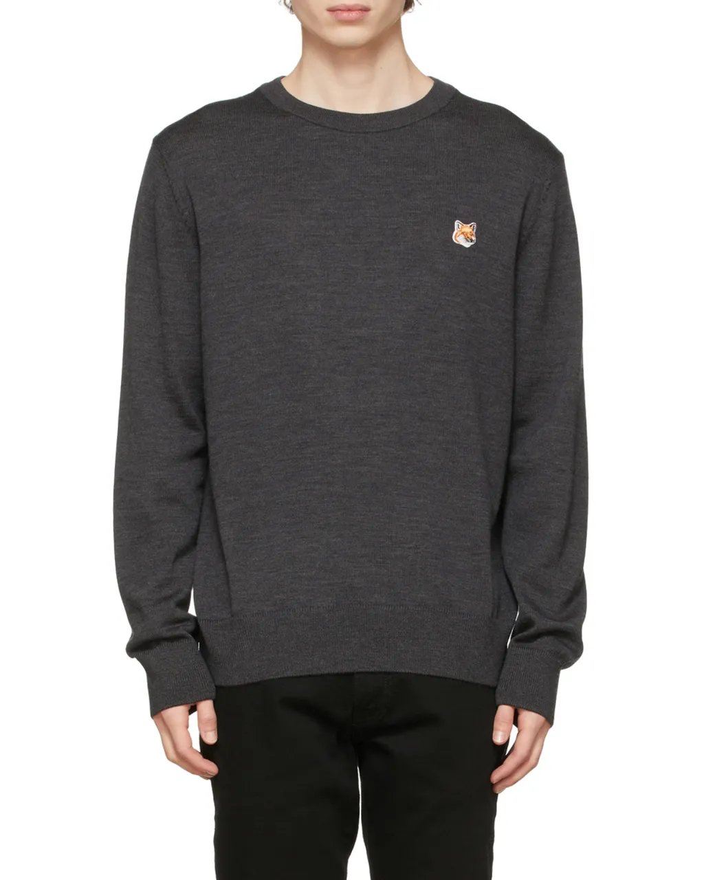 Fox Head Patch Long-Sleeved Jumper