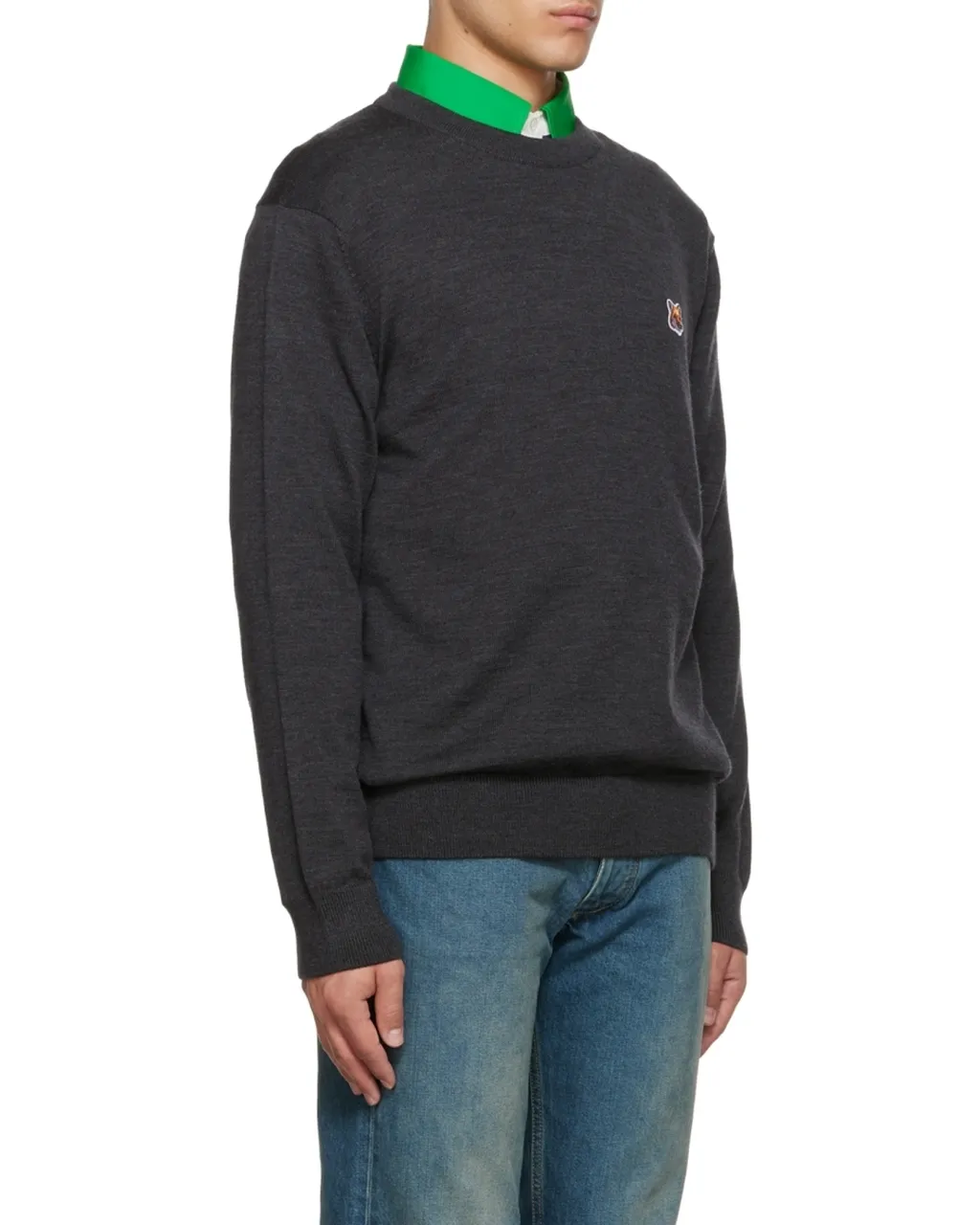 Fox Head Patch Long-Sleeved Jumper