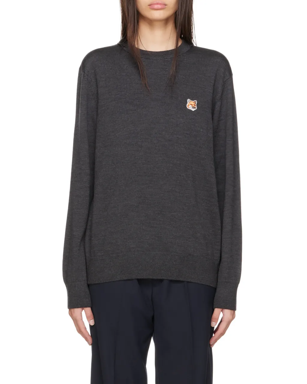 Fox Head Patch Long-Sleeved Jumper