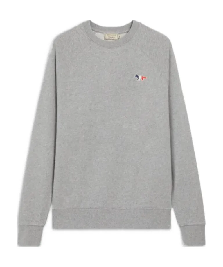 Fox Decal Round Neck Sweater