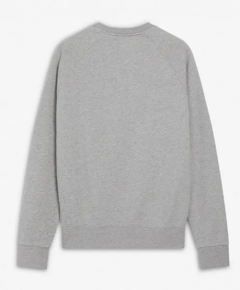 Fox Decal Round Neck Sweater