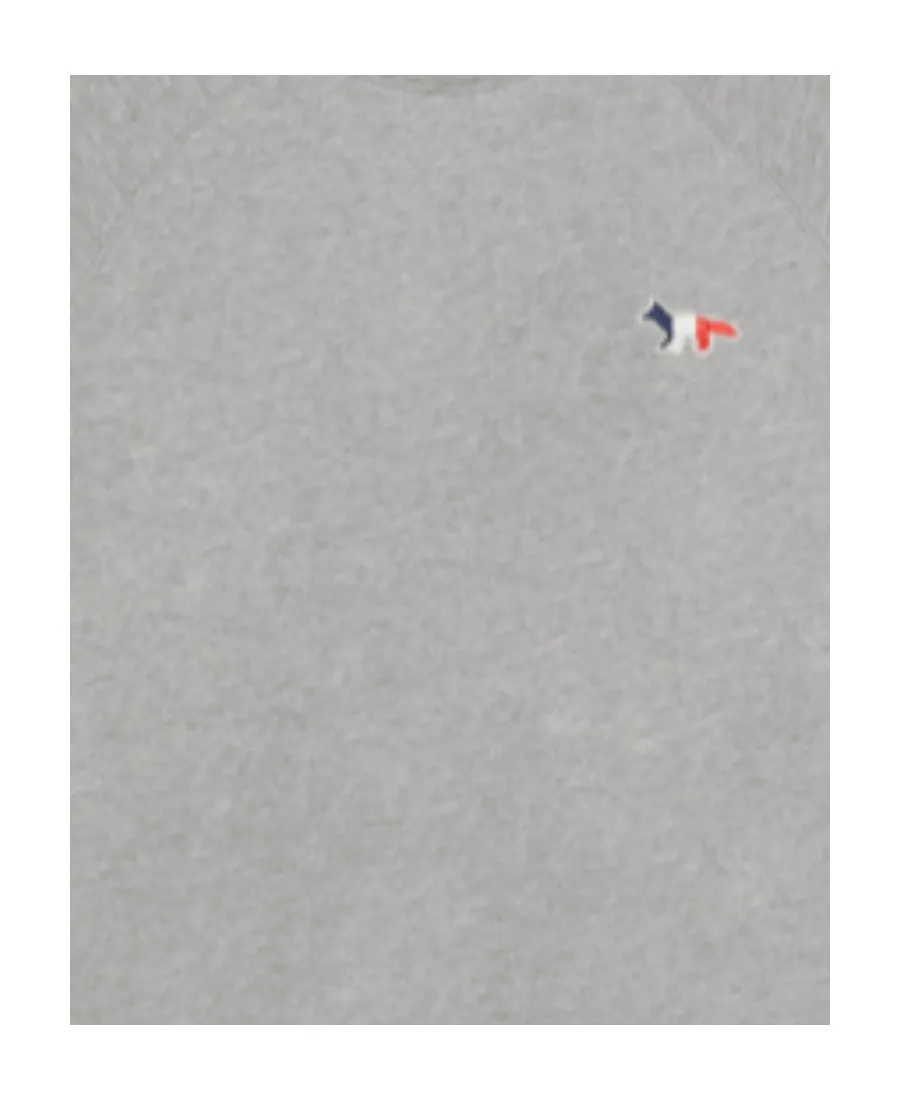 Fox Decal Round Neck Sweater