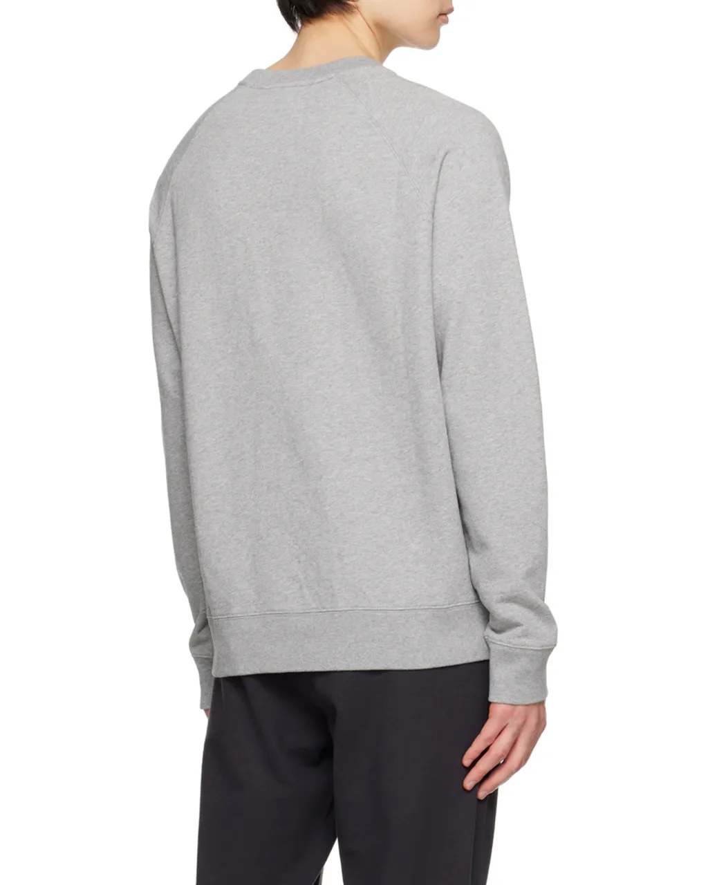 Fox Decal Round Neck Sweater