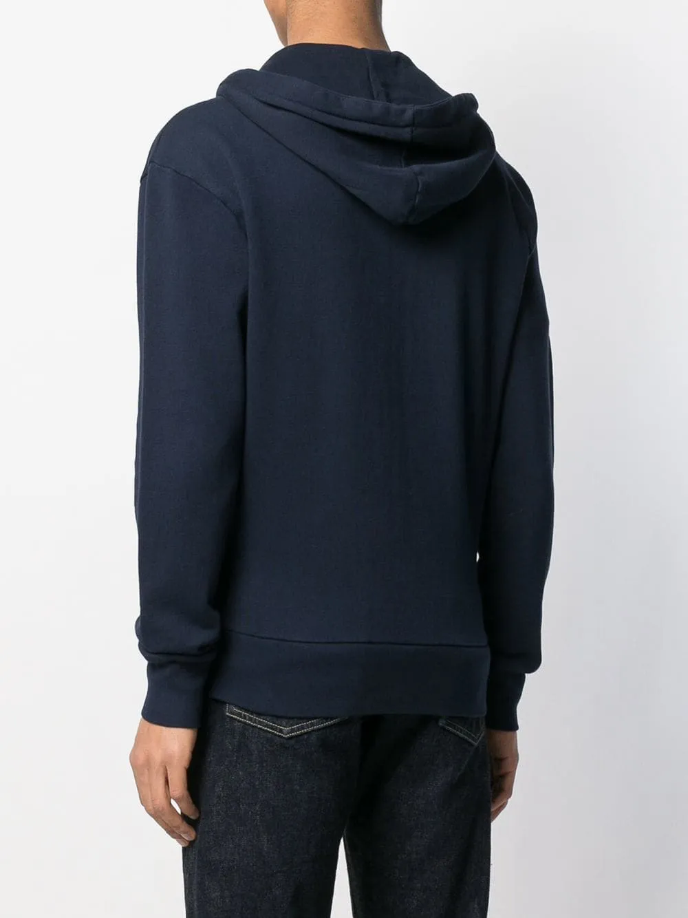 Fox Head Patch Zip Hoodie