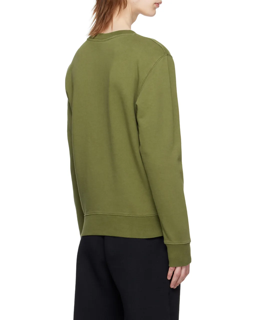 Chillax Fox Patch Crewneck Sweatshirt