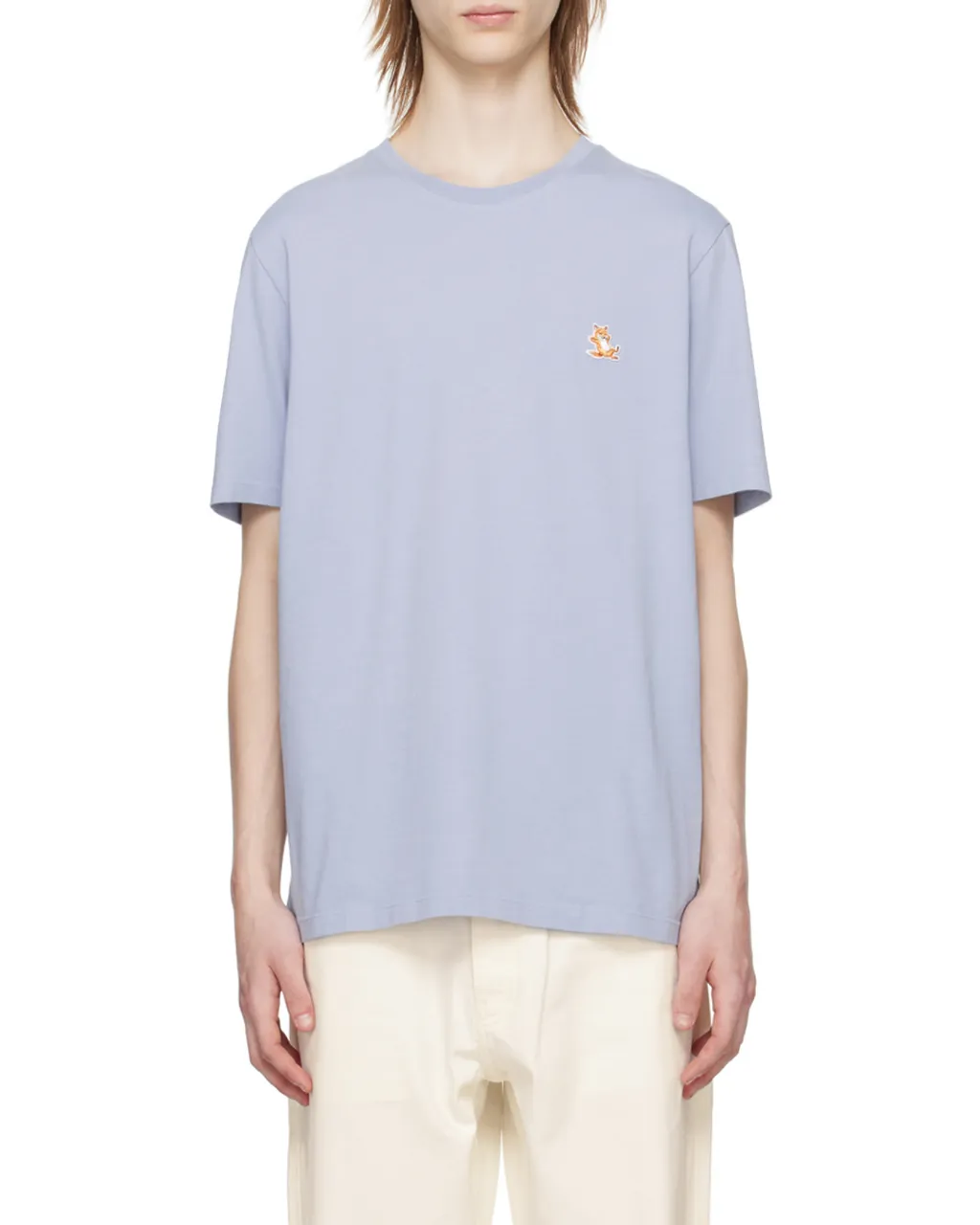 Fox Patch Crewneck T-Shirt