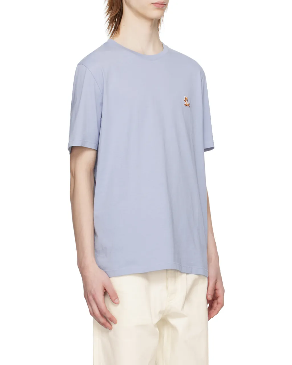 Fox Patch Crewneck T-Shirt