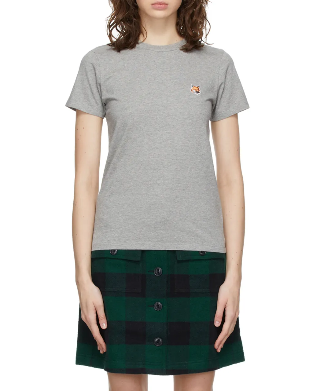 Fox Embroidery T-Shirt