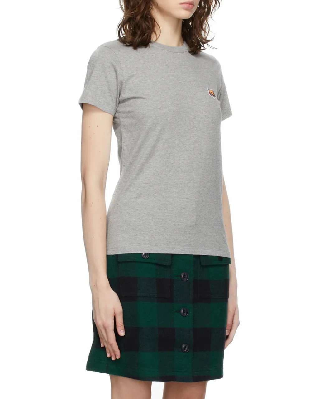 Fox Embroidery T-Shirt