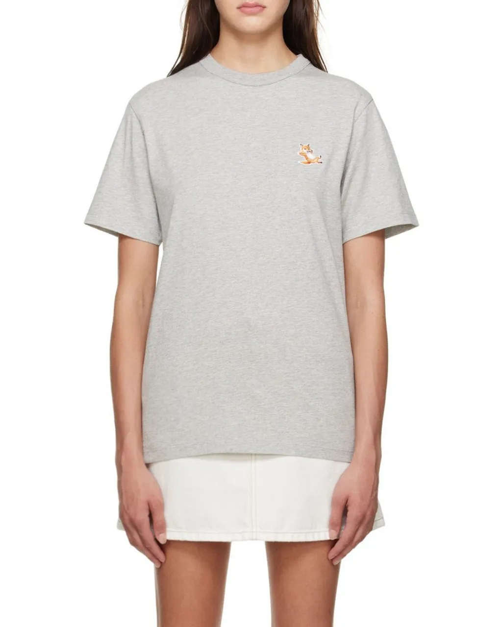 Chillax Fox Patch T-Shirt