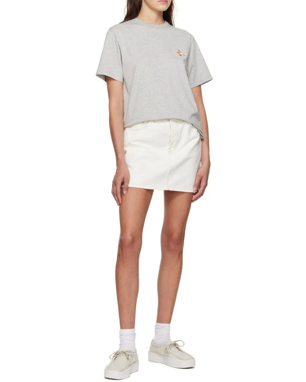Chillax Fox Patch T-Shirt