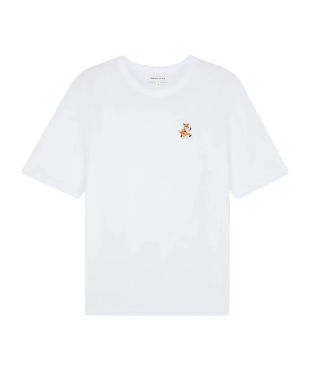 Speedy Fox Patch Crewneck T-Shirt