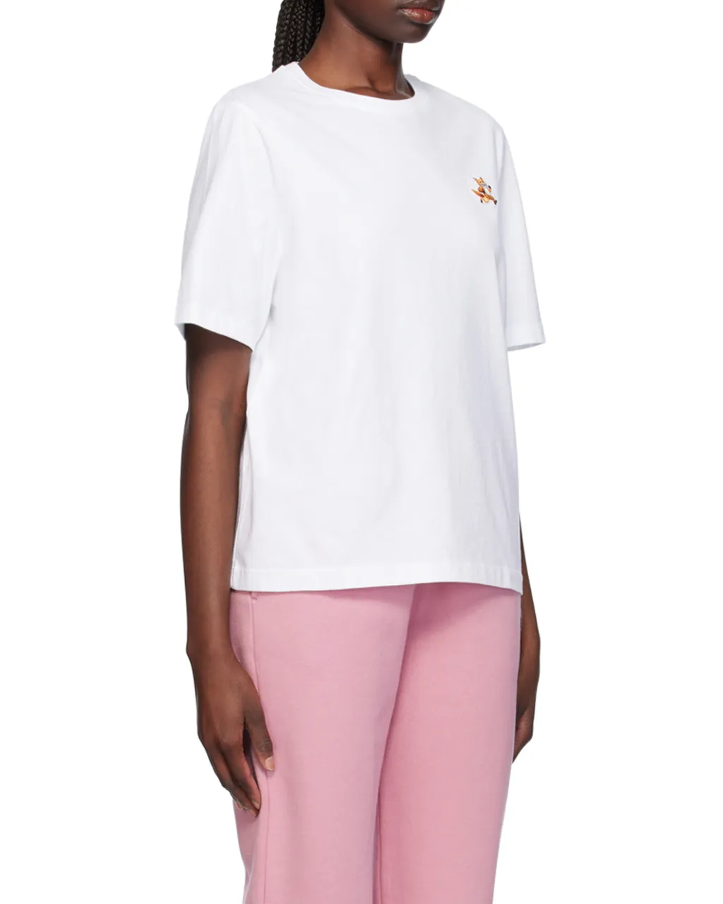 Speedy Fox Patch Crewneck T-Shirt