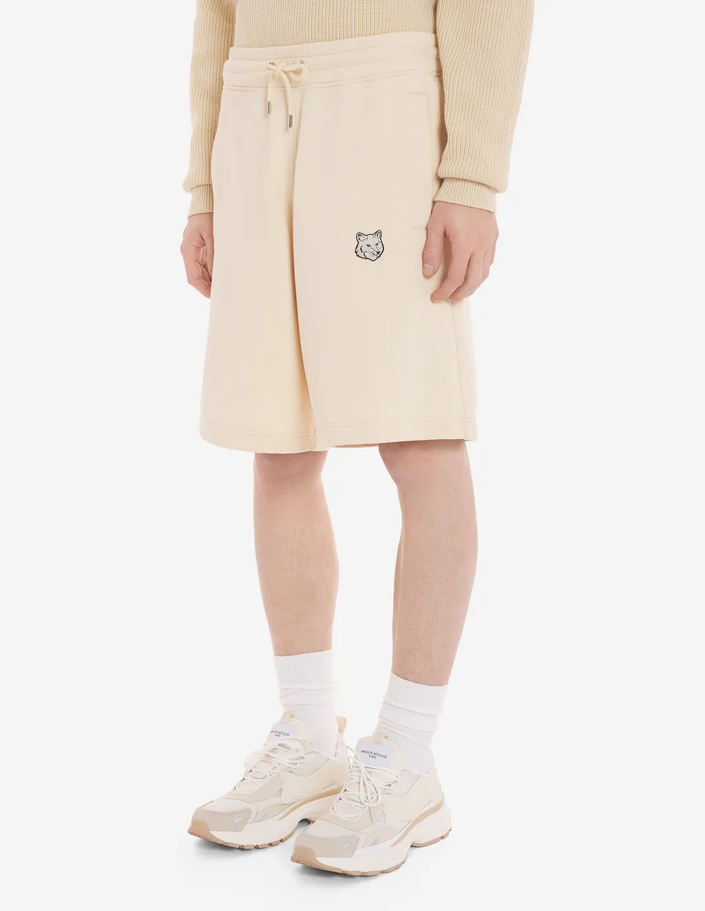 Bold Fox Head Patch Oversize Jog Shorts