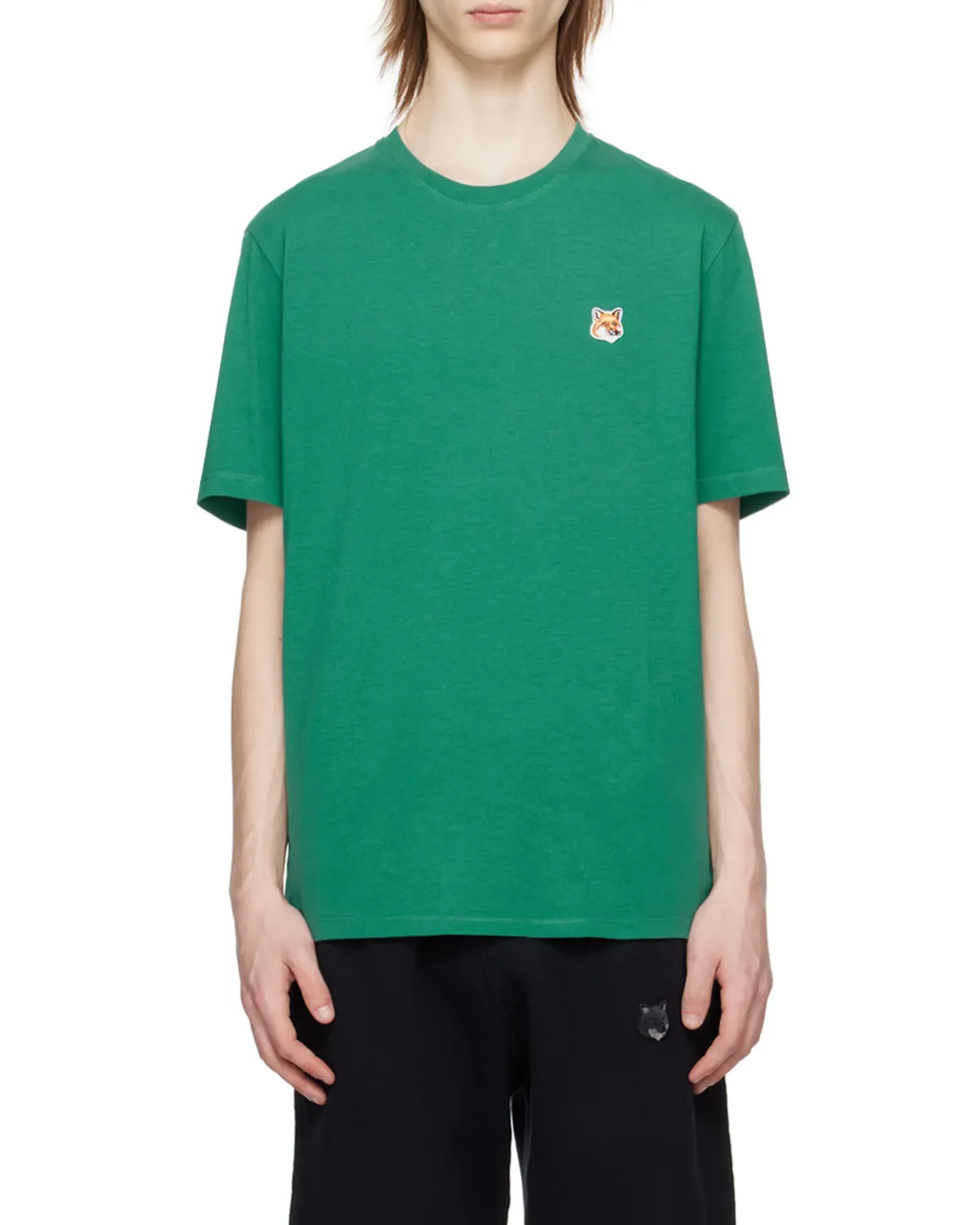 Fox Head Patch Crewneck T-Shirt