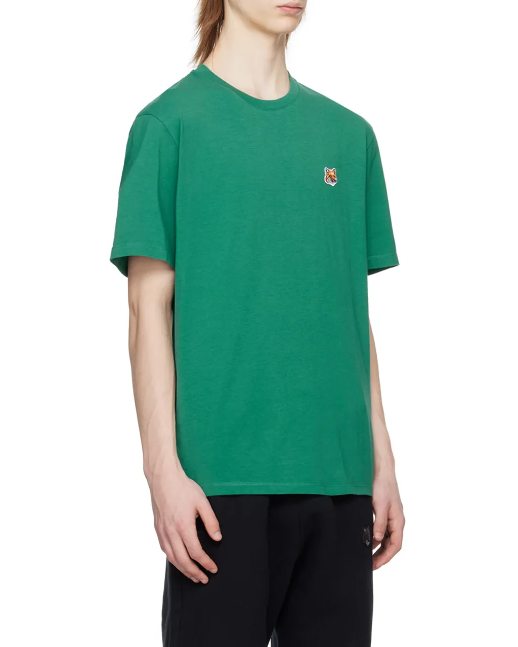 Fox Head Patch Crewneck T-Shirt