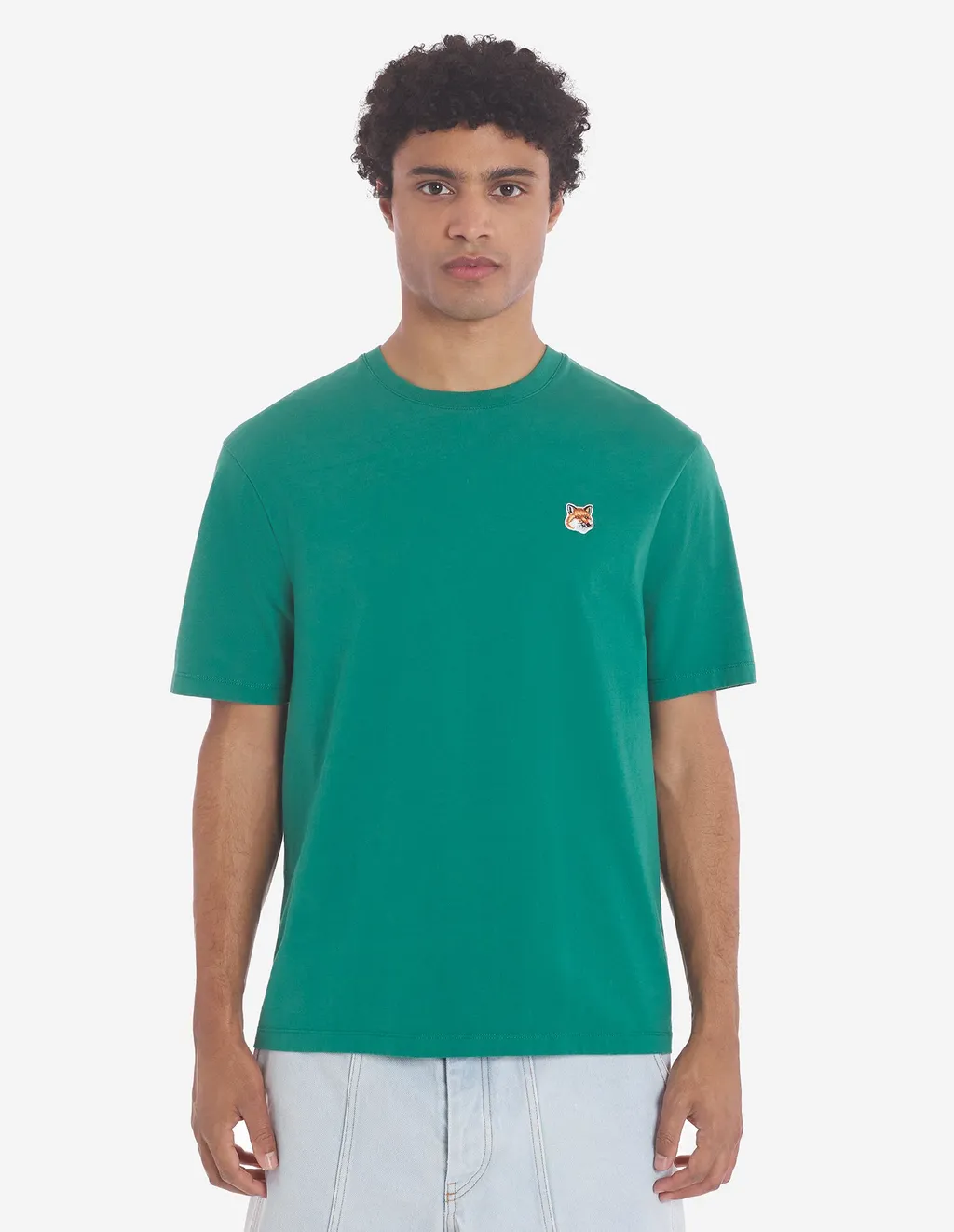 Fox Head Patch Crewneck T-Shirt