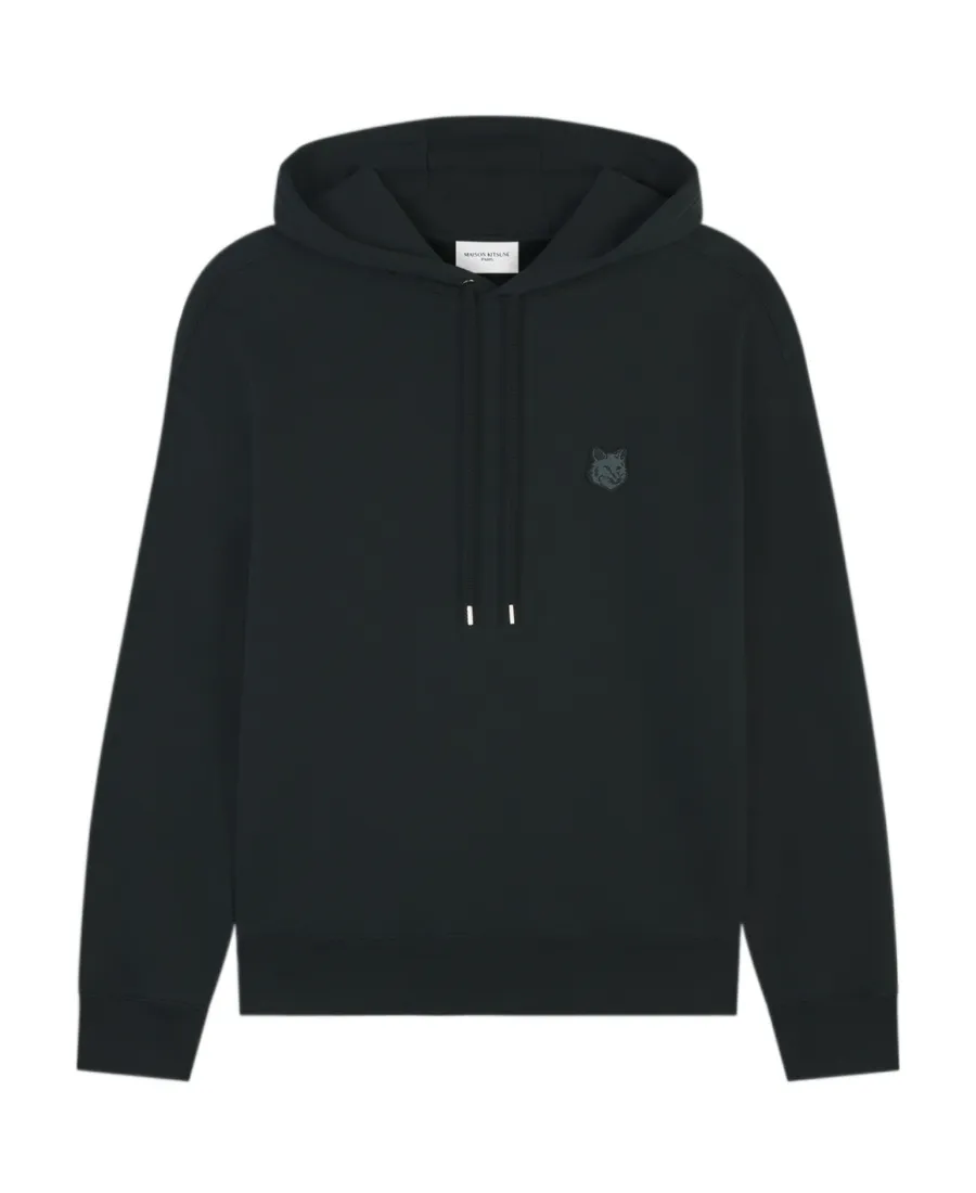 Fox Head Patch Drawstring Hoodie