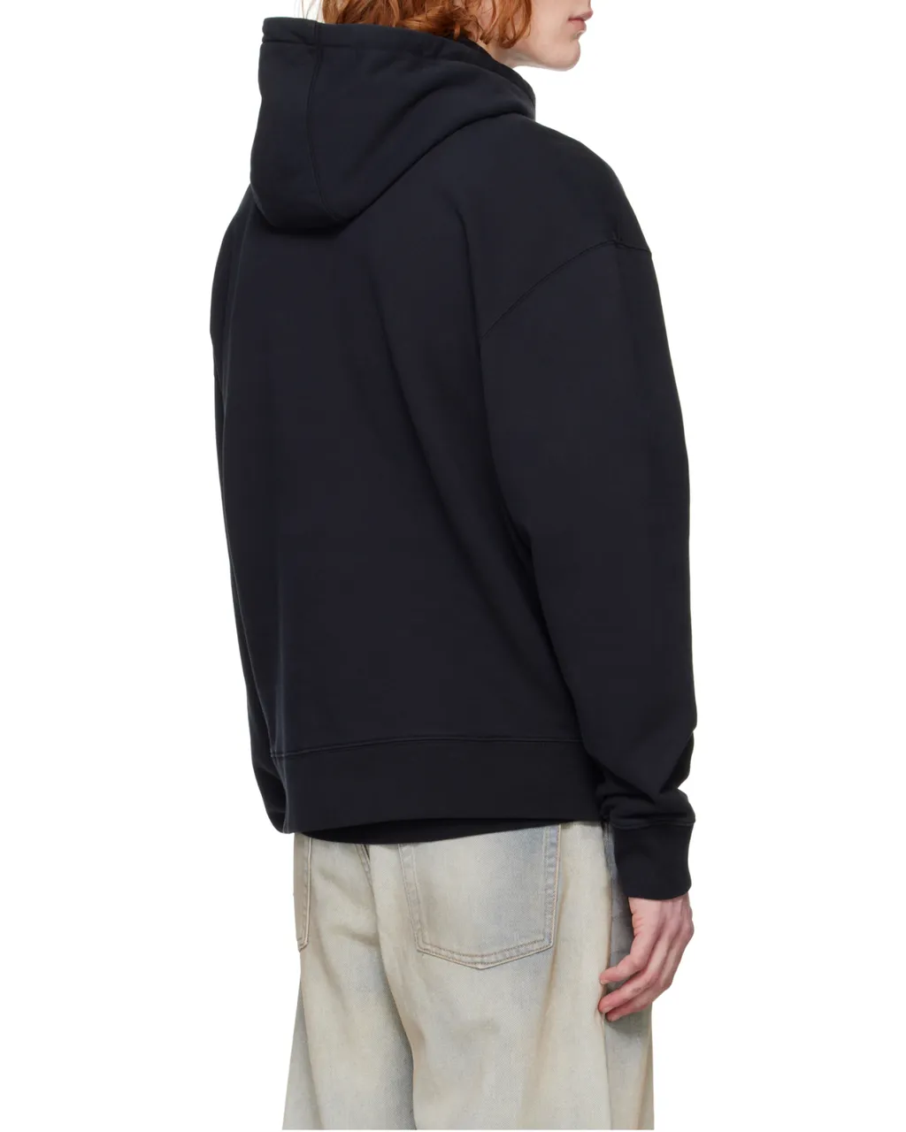 Fox Head Patch Drawstring Hoodie