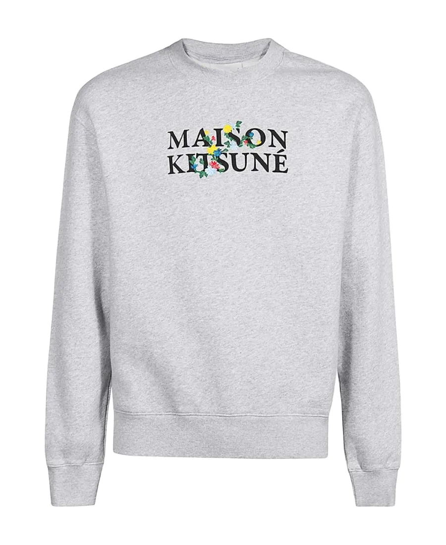 Logo Printed Crewneck Sweatshirt