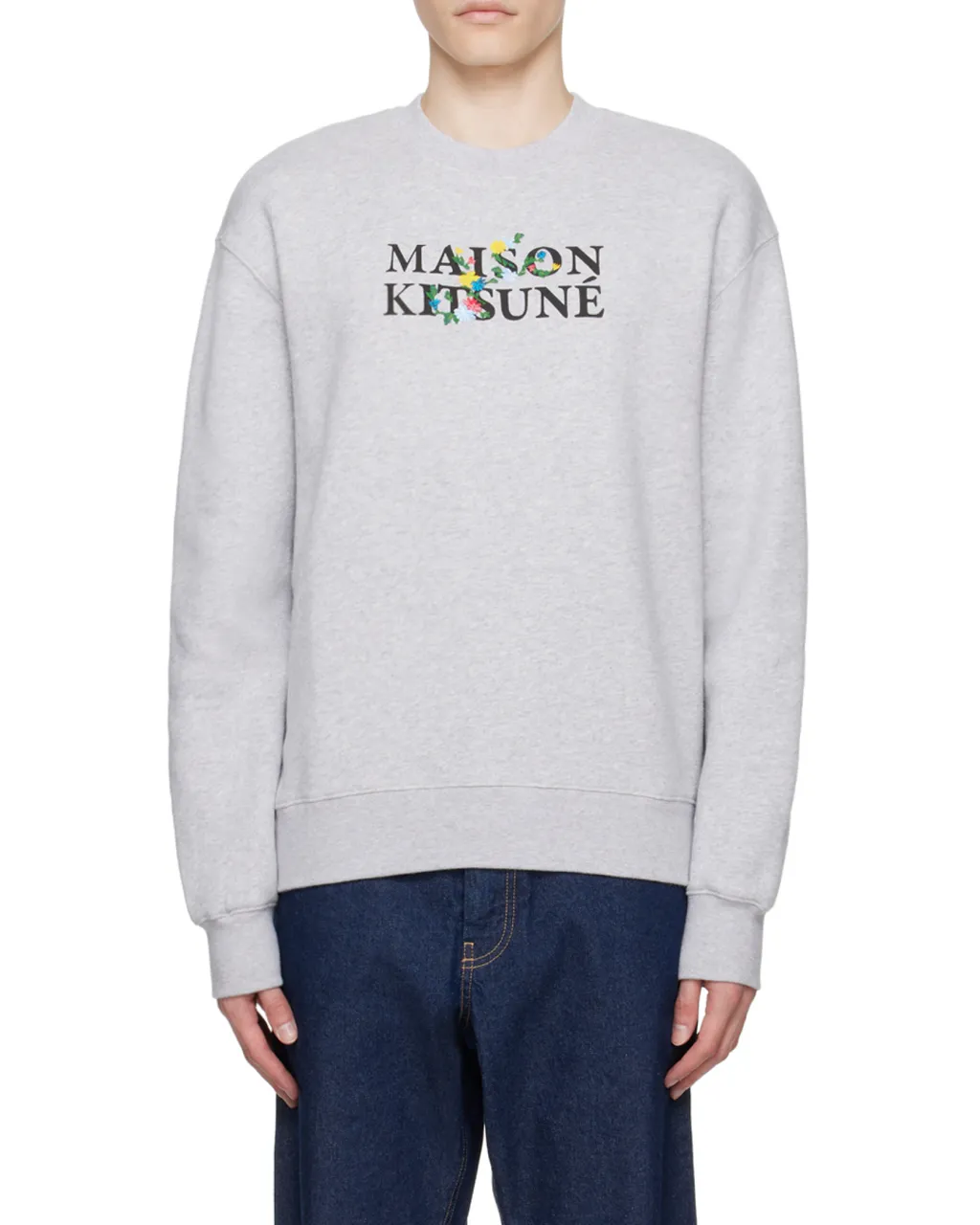 Logo Printed Crewneck Sweatshirt