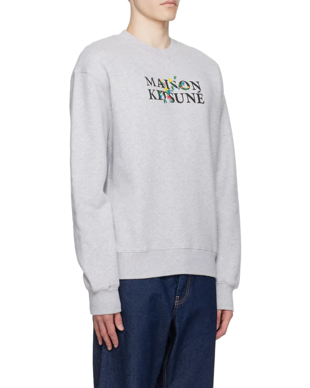 Logo Printed Crewneck Sweatshirt