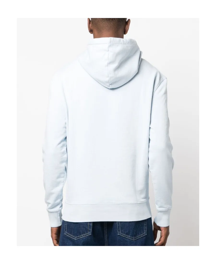 Fox Embroidered Drawstring Hoodie