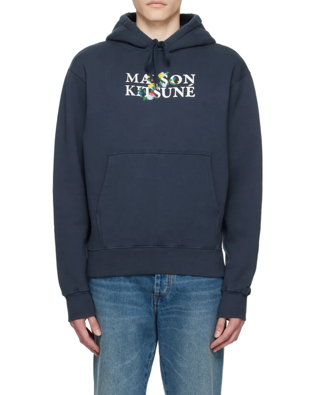 Logo Printed Drawstring Hoodie