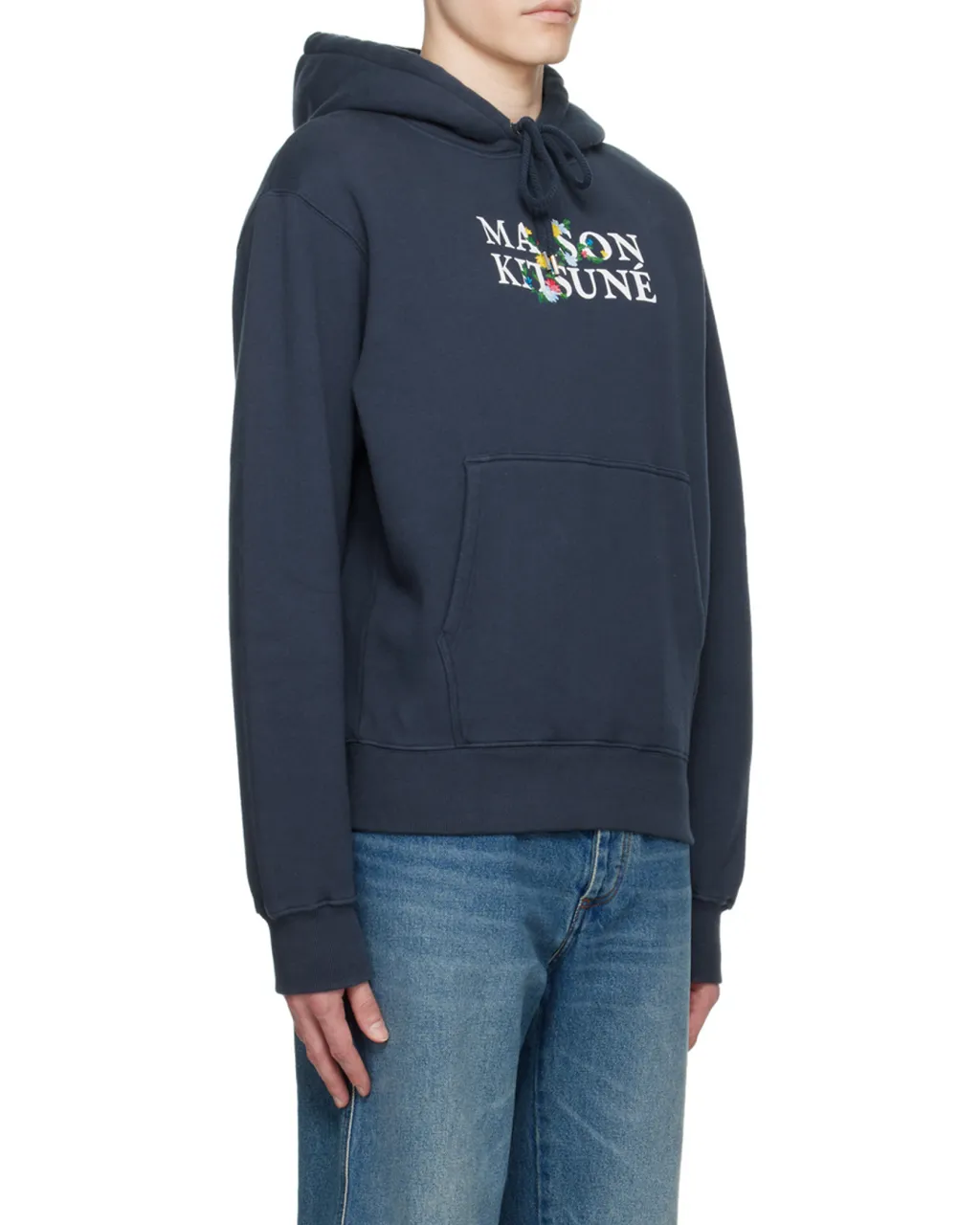 Logo Printed Drawstring Hoodie
