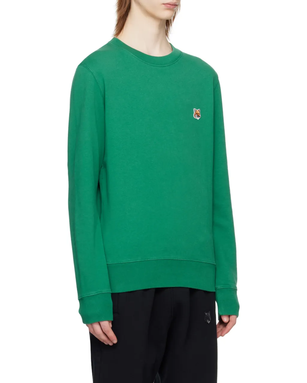 Fox Patch Crewneck Sweatshirt