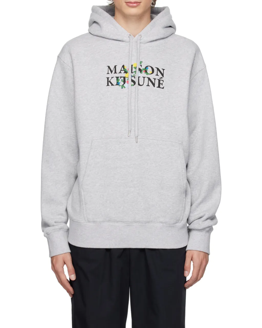 Logo Printed Drawstring Hoodie