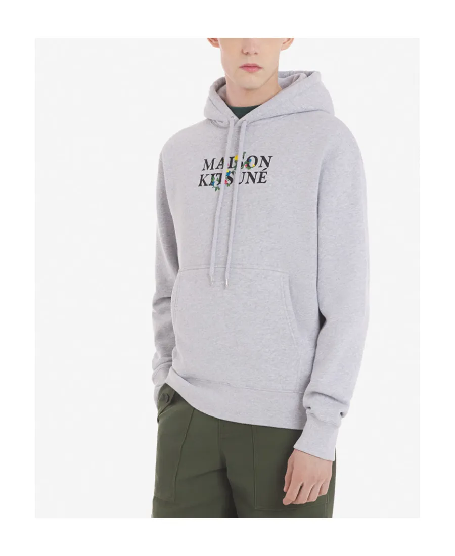 Logo Printed Drawstring Hoodie